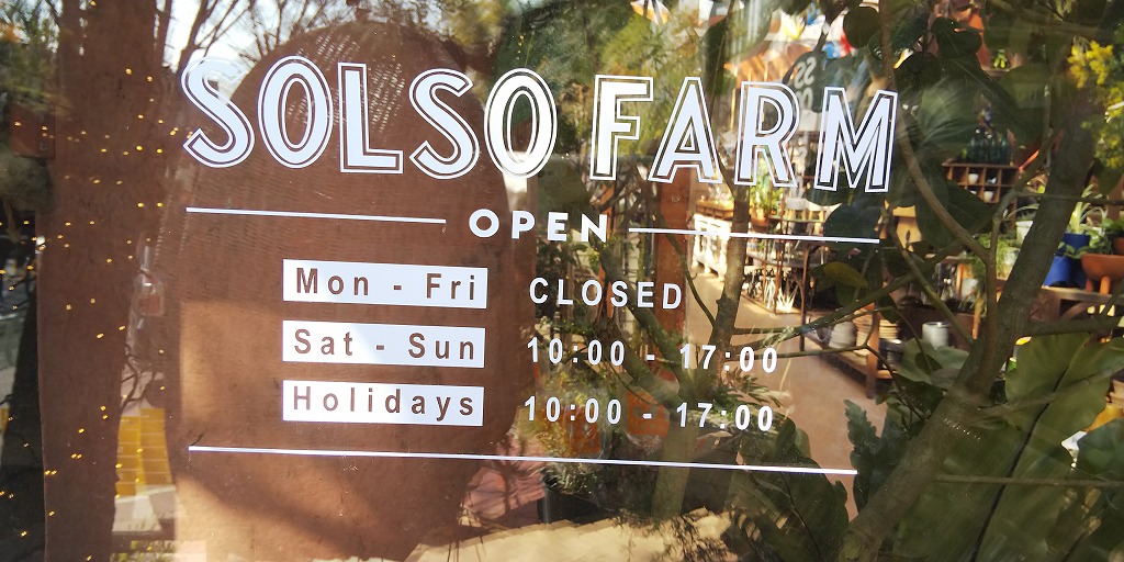 関東のおしゃれでおすすめな植木屋さん ソルソファーム Solso Farm をレポートします 大手の人事